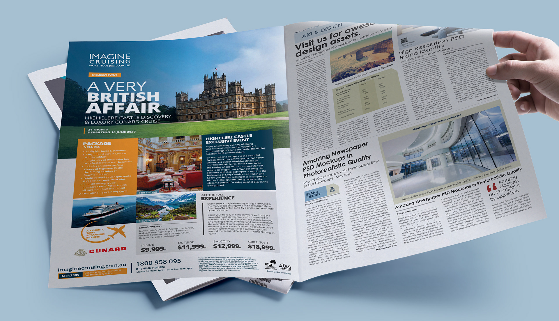 Imagine Cruising Press Ad 1